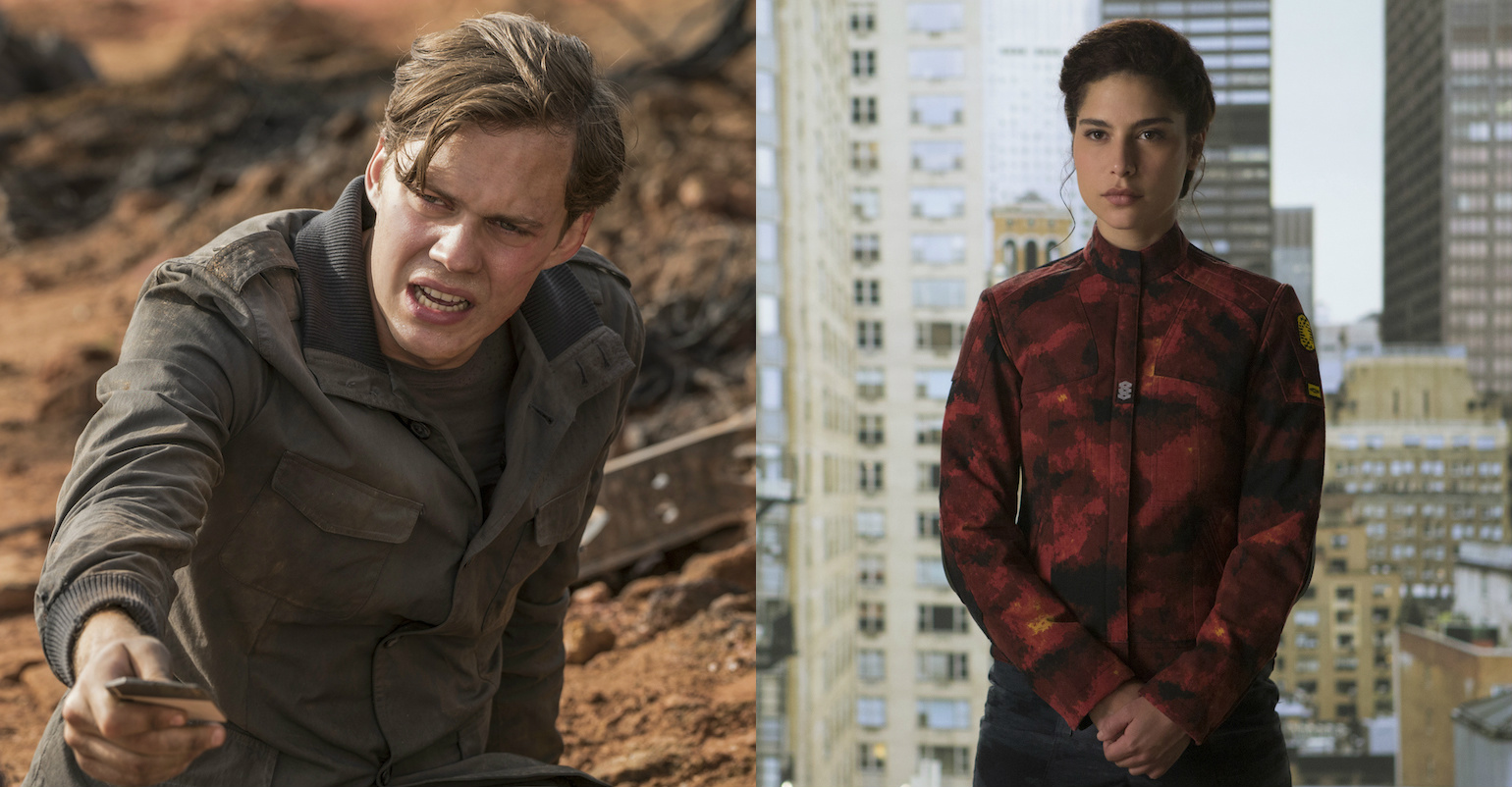 New Territory: Bill Skarsgård and Nadia Hilker on “The Divergent Series: Allegiant”