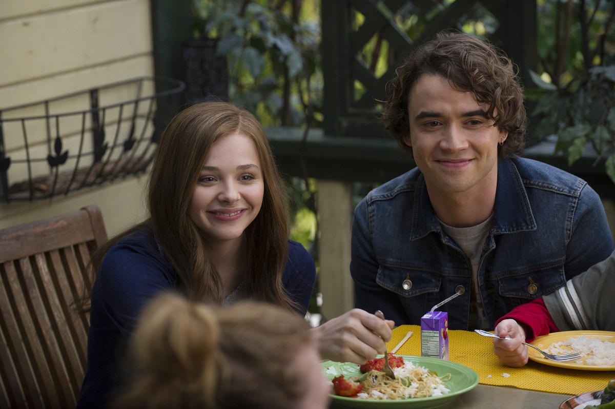 Chloë Grace Moretz, Gayle Forman and Jamie Blackley on “If I Stay”