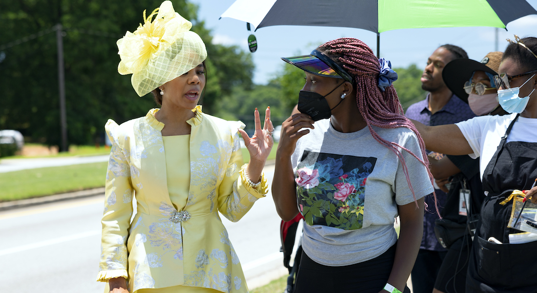 Female Filmmakers in Focus: Adamma Ebo and Adanne Ebo on Honk for Jesus. Save Your Soul.