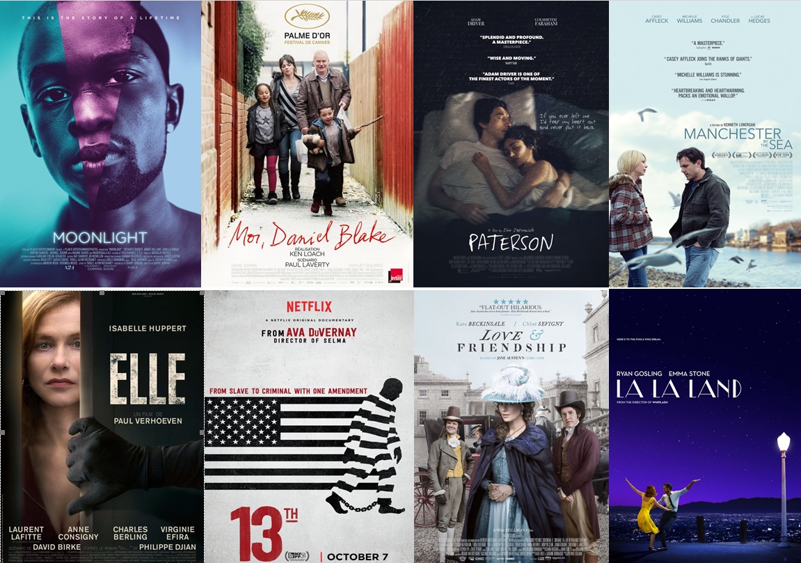 The Ten Best Films of 2016